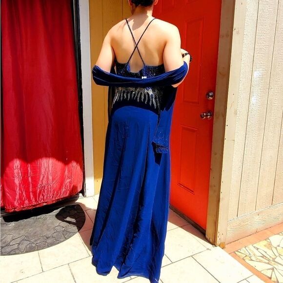 Aspeed Navy blue party dress - Picture 6 of 11